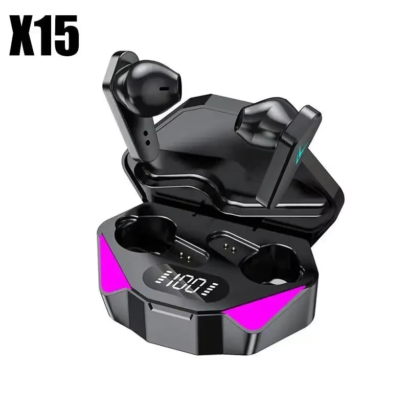 X15 TWS Bluetooth Wireless Earphones V5.1 In-Ear Headset for Sport and Gaming - Wholesale without Box Bluetooth Hearing Aids