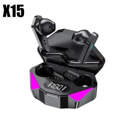 X15 TWS Bluetooth Wireless Earphones V5.1 In-Ear Headset for Sport and Gaming - Wholesale without Box Bluetooth Hearing Aids