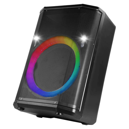 IQ Sound 15-Inch Portable BT Speaker with Tiltable Audio Enhancement